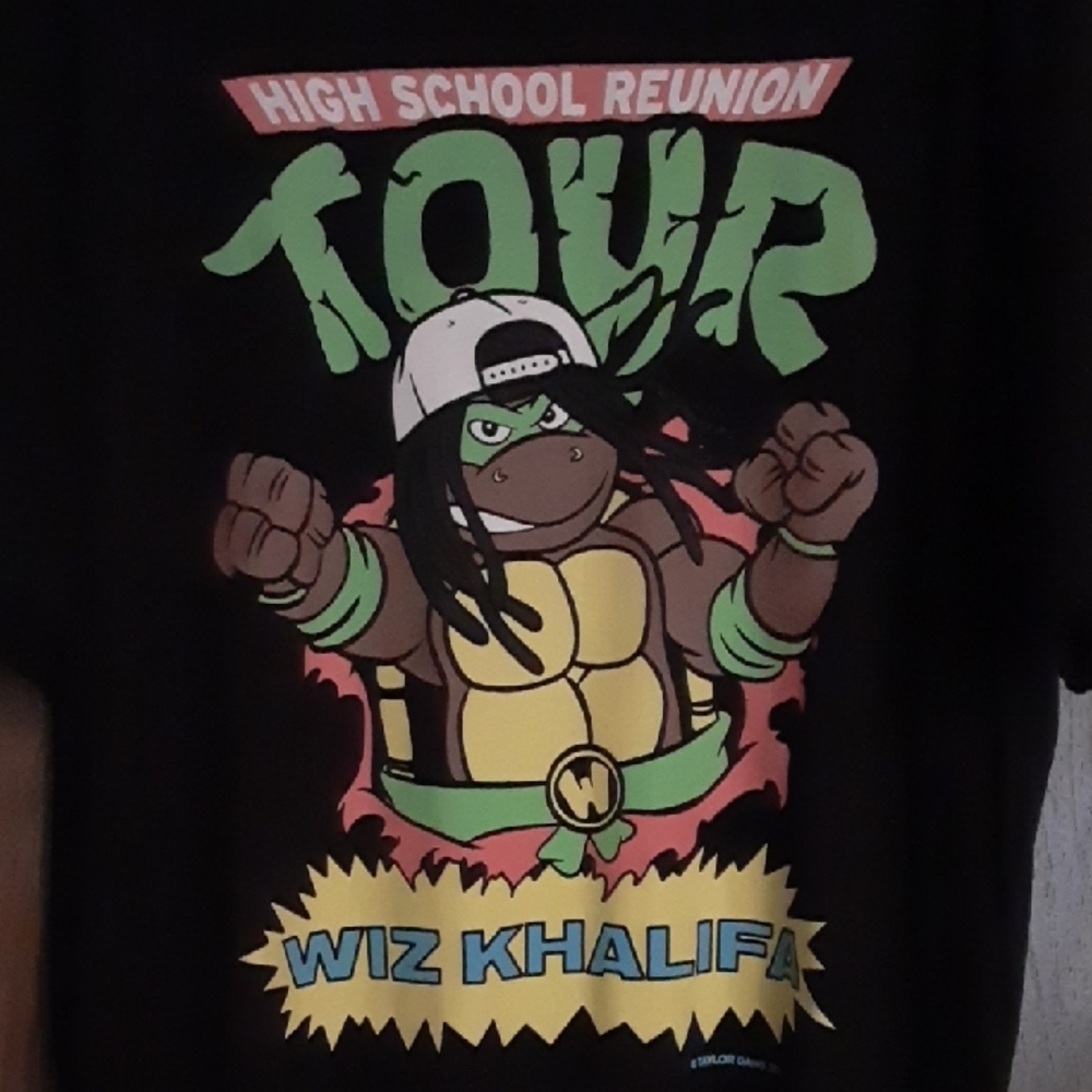 Wiz Khalifa High School Reunion Concert Tour T-Shirt Men's Size XL